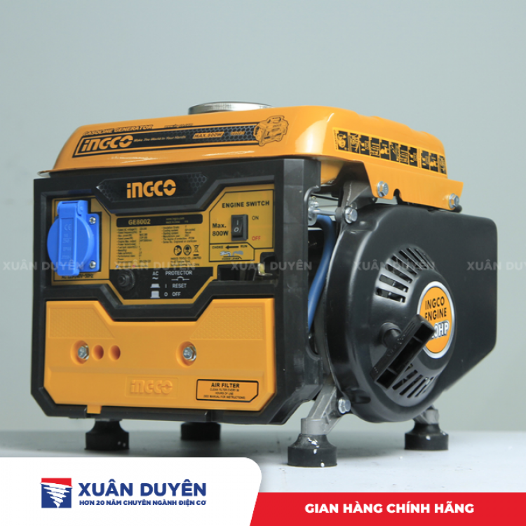 Máy phát điện dùng xăng 08KW Ingco GE8002