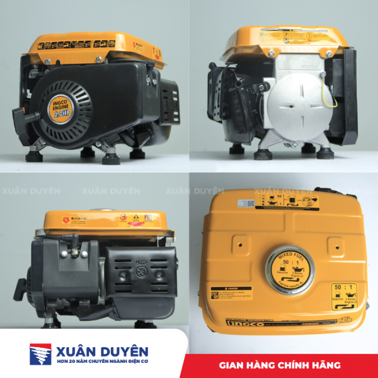 Máy phát điện dùng xăng 08KW Ingco GE8002