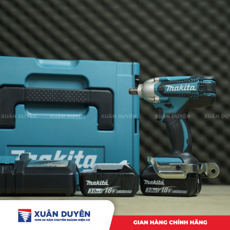 Máy siết bu lông dùng pin 18V Makita DTW190RFJX