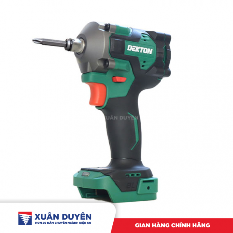Máy siết bu lông dùng pin 21V Dekton M21-IW380PLUS (Chưa kèm pin sạc)
