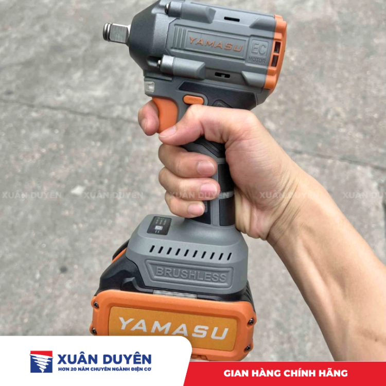 Máy siết mở bu lông dùng pin 21V Yamasu GBL-550N