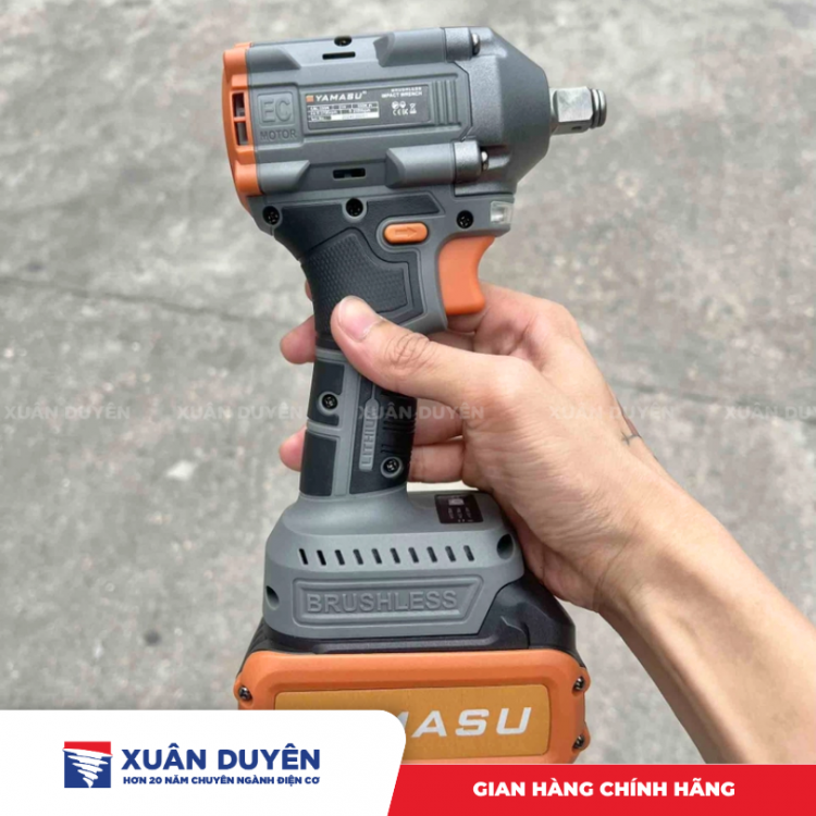 Máy siết mở bu lông dùng pin 21V Yamasu GBL-550N