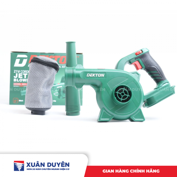 Máy thổi bụi dùng pin 21V Dekton M21-TB01 (Chưa kèm pin sạc)