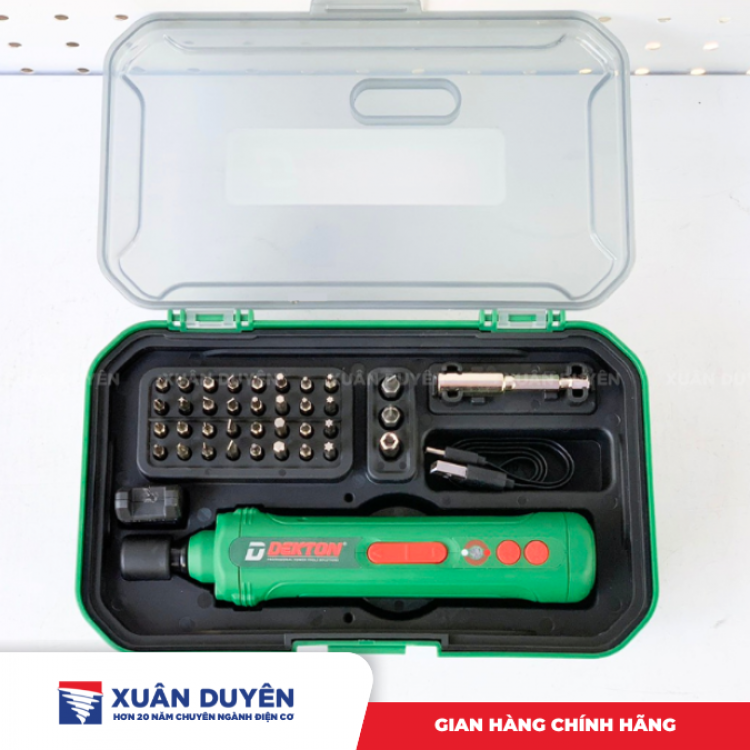 Máy vặn vít dùng pin 4V Dekton DK-CV0401