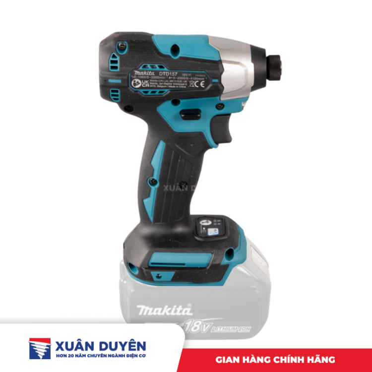 Máy vặn vít dùng pin 18V Makita DTD157Z (Chưa kèm pin sạc)
