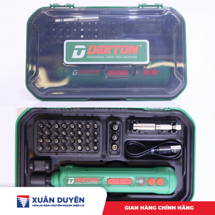 Máy vặn vít dùng pin 4V Dekton DK-CV0401