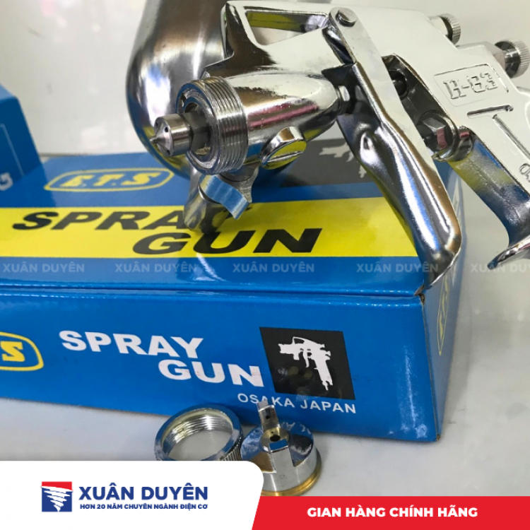 Súng phun sơn Osaka H83 (bình inox)
