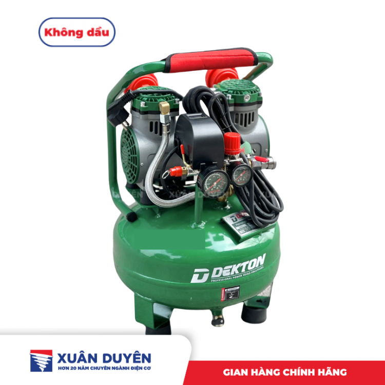 Máy nén khí không dầu 12L Dekton DK-AC2912SW